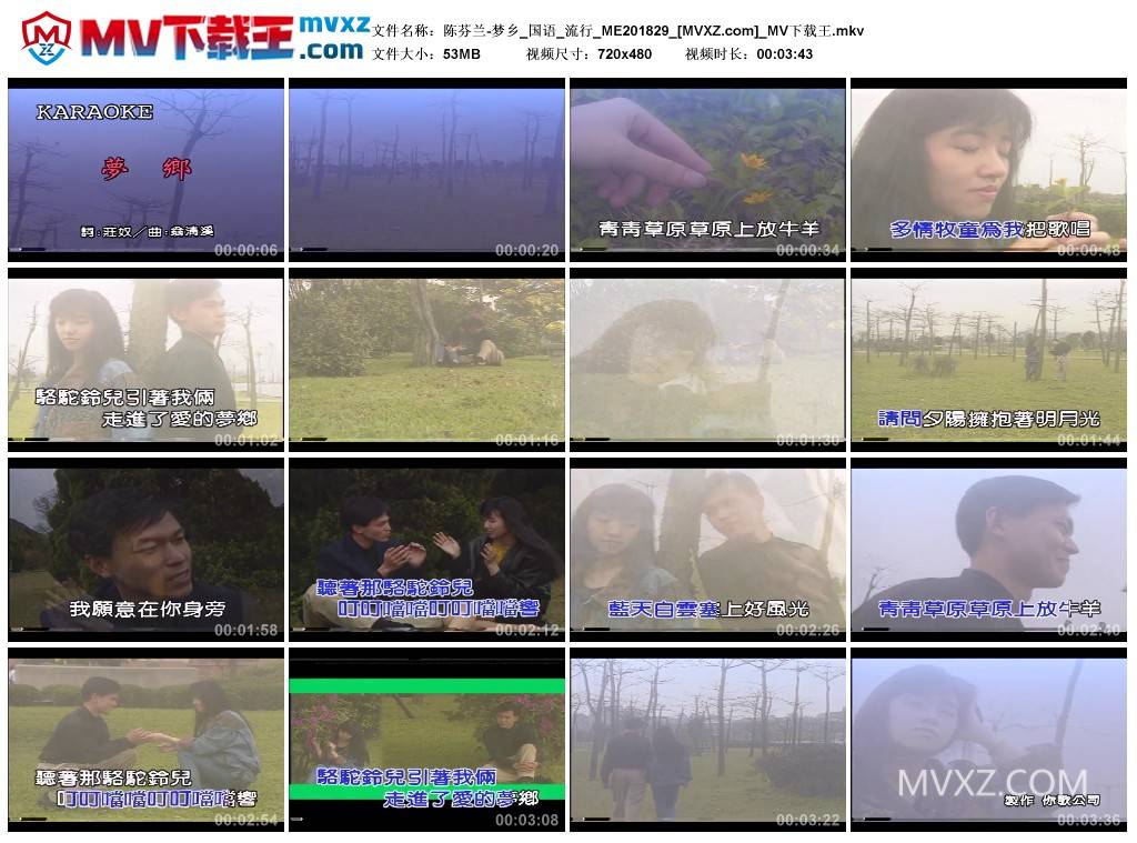 陈芬兰-梦乡_国语_流行_ME201829
